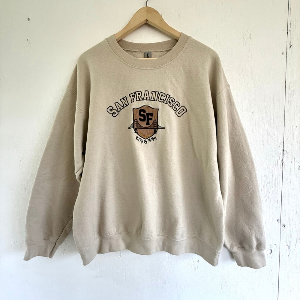 GE SF San Francisco Graphic Sweatshirt - Sand